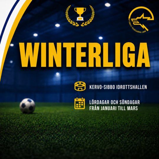 Information om var och när winterligan ordnas